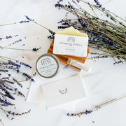 Lavender Gift Box (Purple Ribbon) by Wild Lark