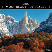 National Geographic: Most Beautiful Places 2027 Wall Calendar
