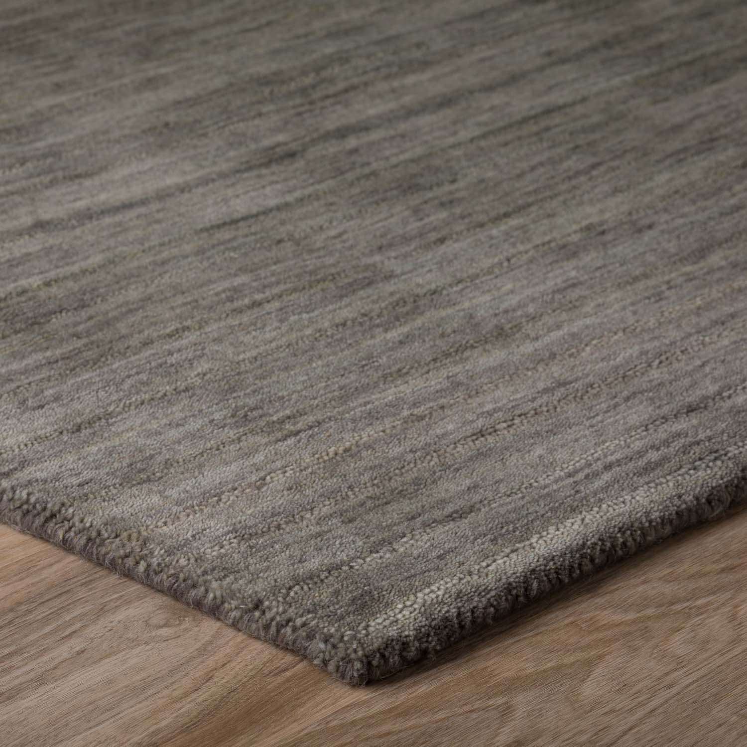 Rafia Rug Charcoal 5' X 7'6" by Homeportonline
