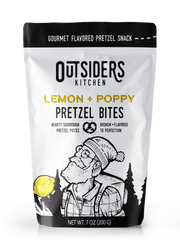 Pretzel Bites Lemon & Poppy by Homeportonline