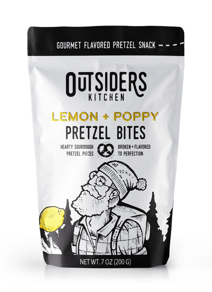 Pretzel Bites Lemon & Poppy by Homeportonline