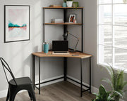 North Avenue Corner Desk with Hutch in Sindoori Mango by Homeportonline