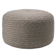 Saba Solar Santa Rosa Pouf in Grey by Homeportonline