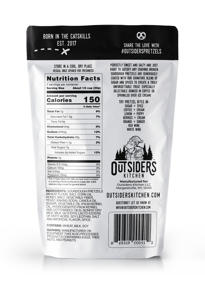 Pretzel Bites Sugar & Spice by Homeportonline