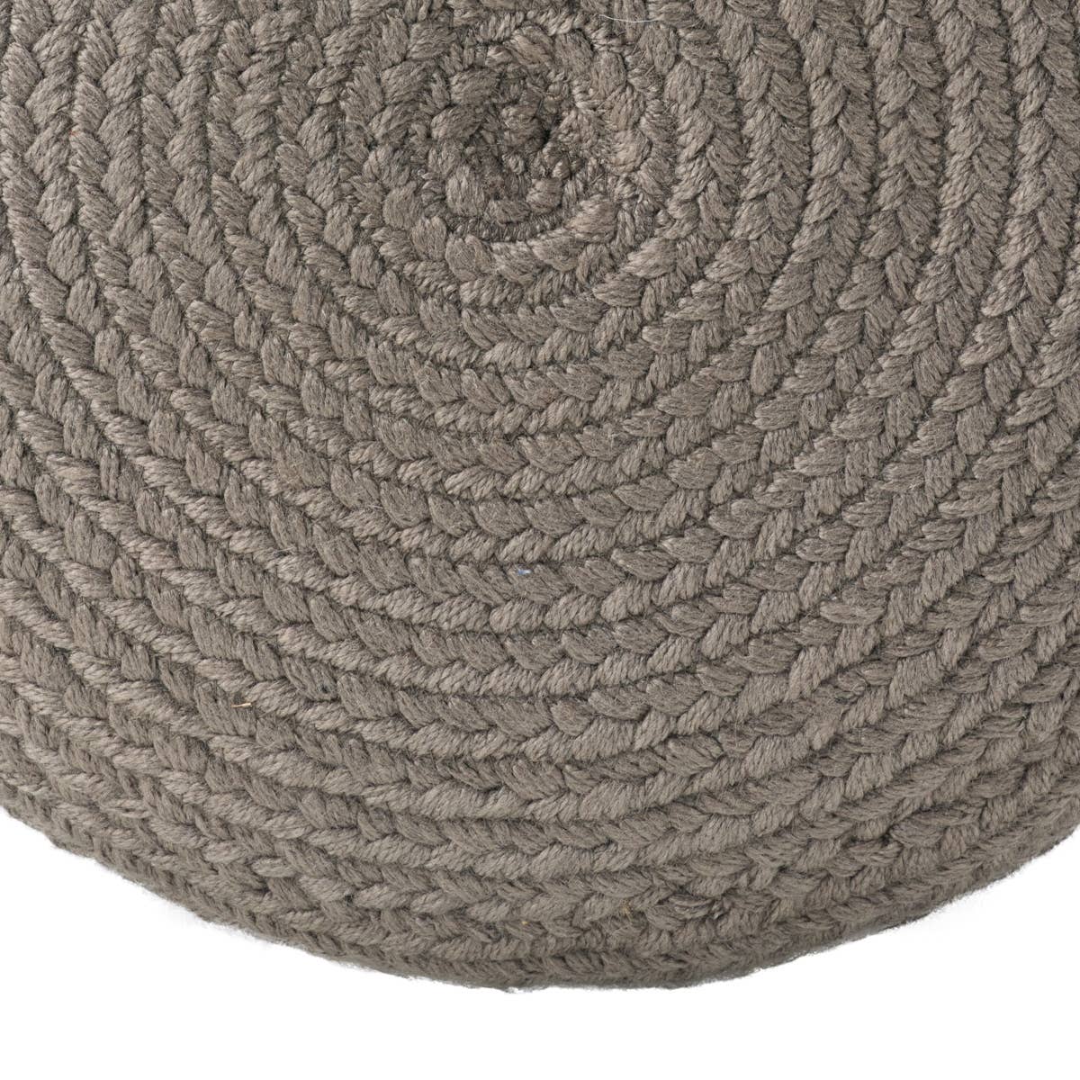 Saba Solar Santa Rosa Pouf in Grey by Homeportonline