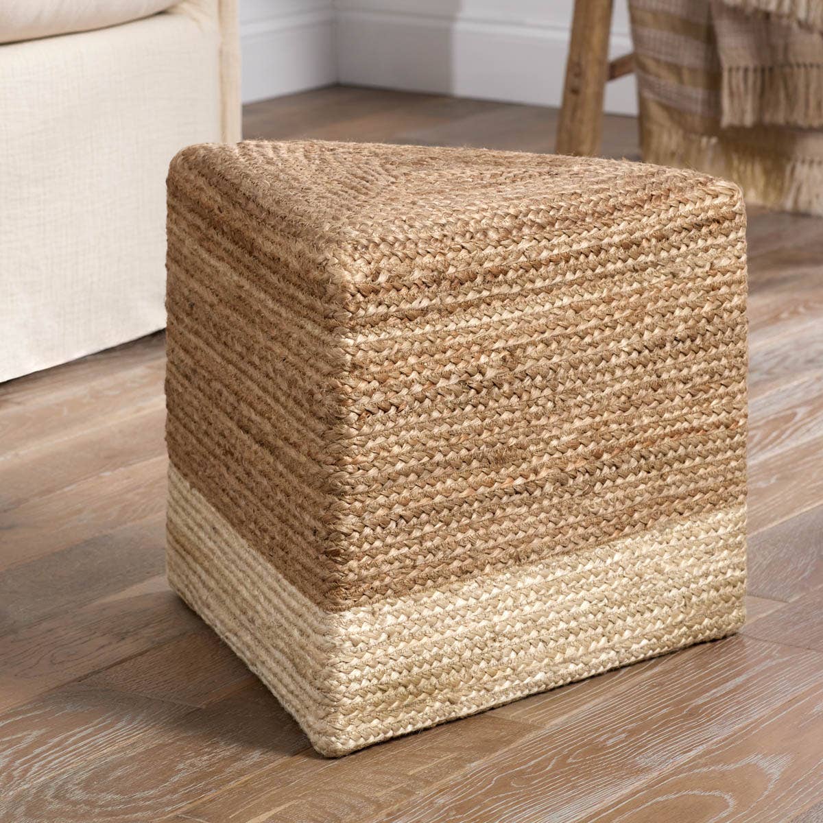 Saba Sienna Triangle Pouf by Homeportonline