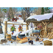 Maple Syrup Time  a 1000-piece Puzzle by Vermont Christmas Company