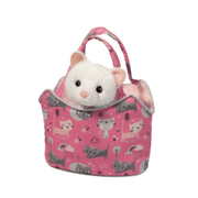 Douglas Purr-fect Pals Sassy Sak with White Cat