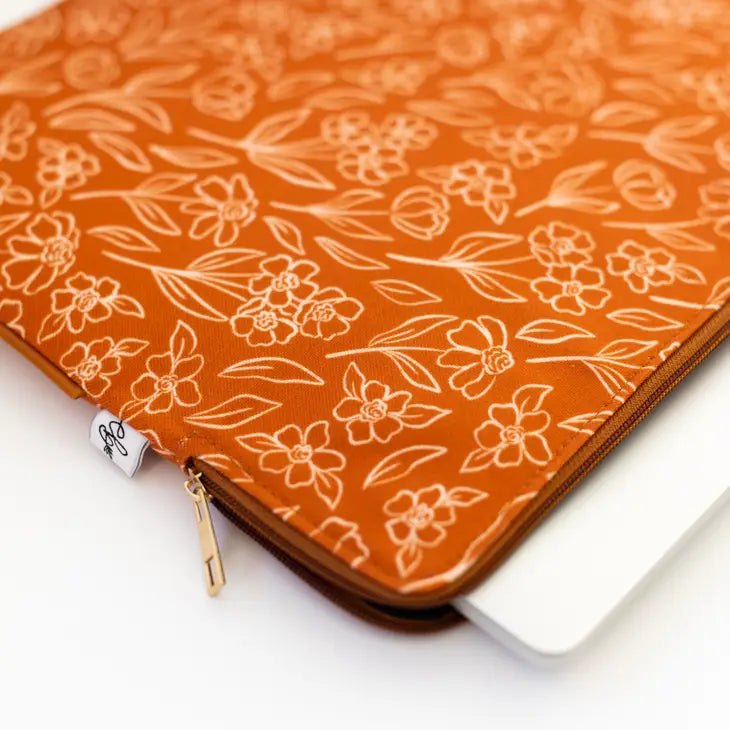 Terracotta Laptop Case by Wild Lark