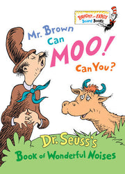 Dr. Seuss Book Mr Brown Can Moo Can You (4x5 Board Book) by Homeportonline
