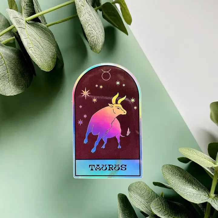Zodiac Holographic Sticker