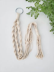 Macrame Plant Hanger- Spiral Style