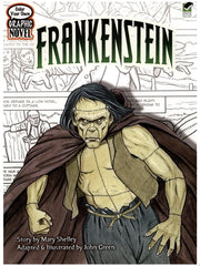 Color Your Own Graphic Novel Frankenstein