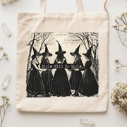 Witchy Girls Will Be Girl Tote Bag