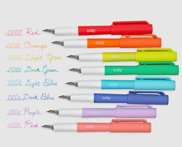 Fountain Pens Color Write Set of 8 by Homeportonline
