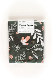 Tissue Paper - House Plant and Floral Design