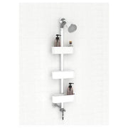 Shower Caddy - Grasp 3 Shelf - White by Homeportonline
