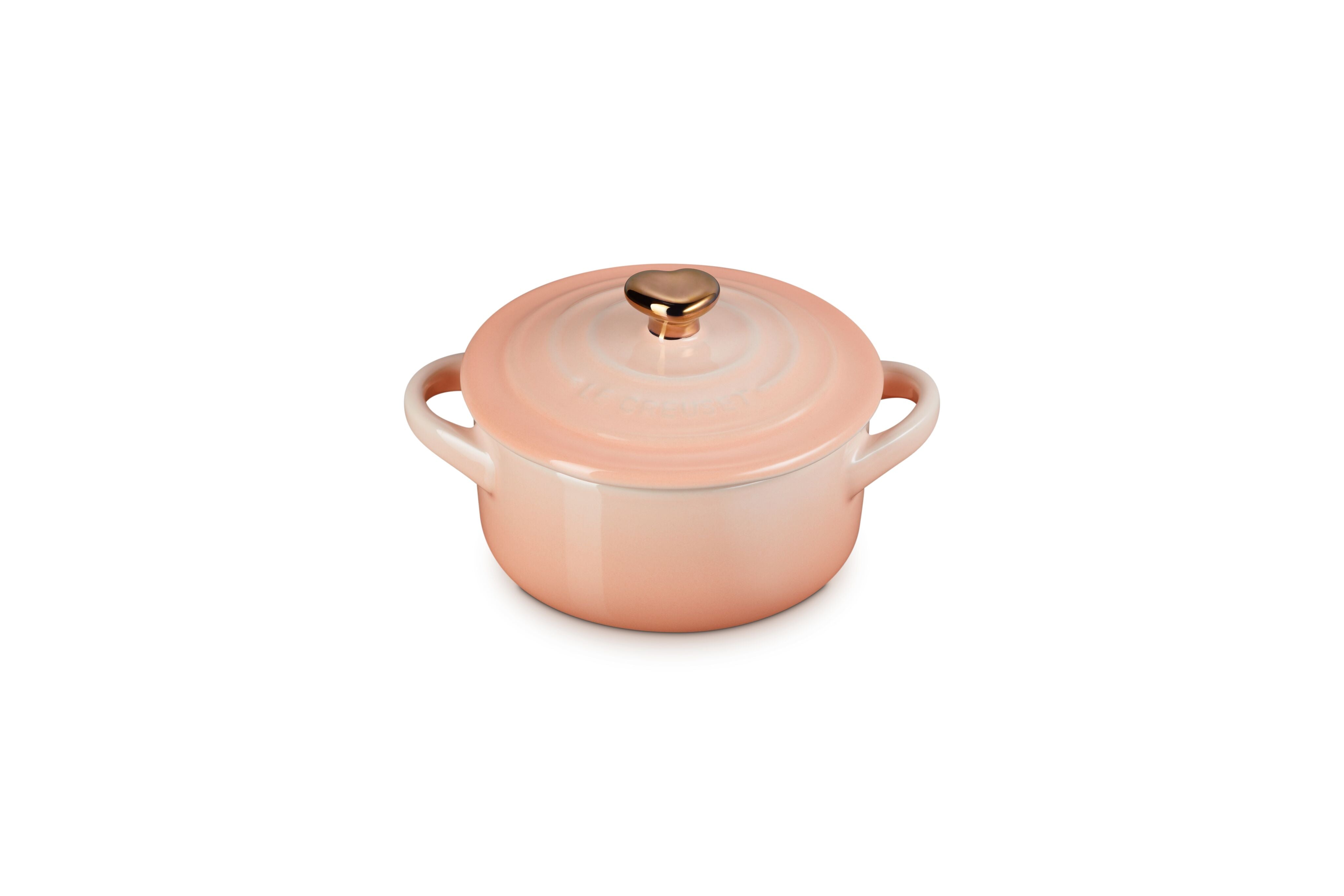 Mini Cocotte with Heart Knob by Kiss the Cook