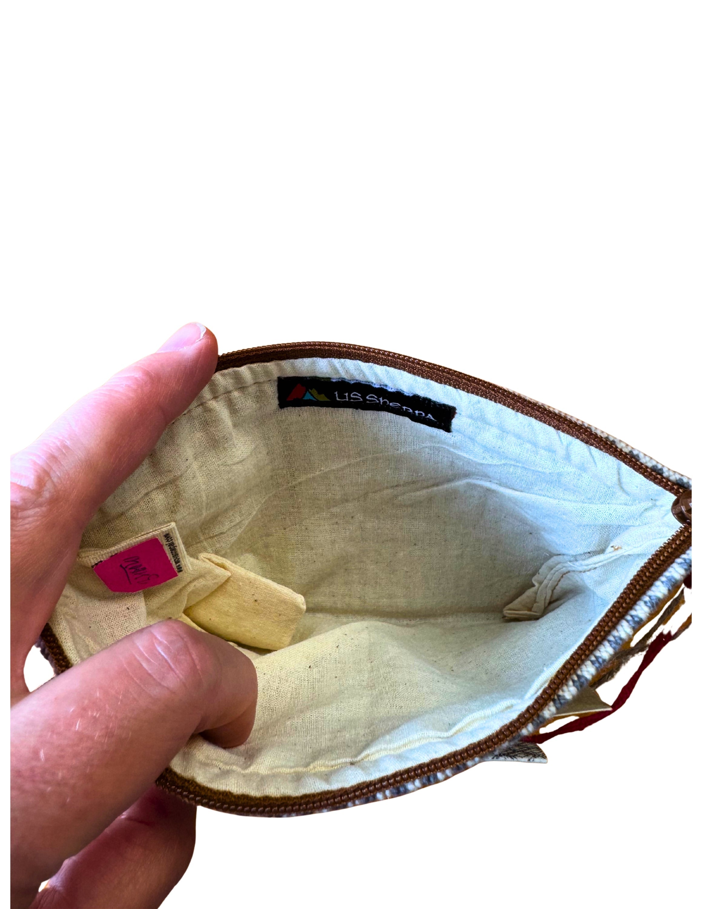 Himal Driftwood Clutch - Zig Zag