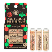 Beeswax Lip Balm - 3 Pack - Oregon Mint, Rose, Unscented by Homeportonline