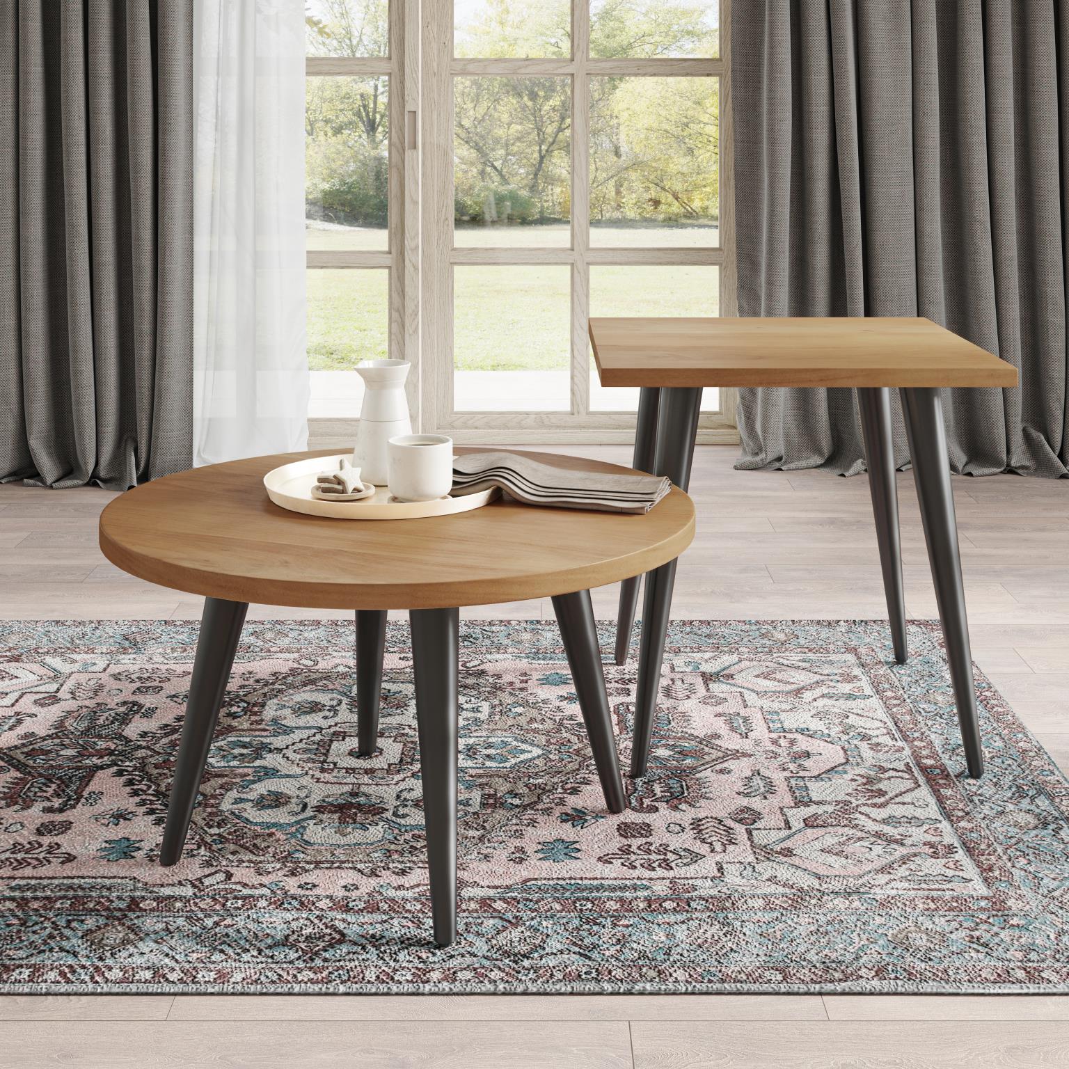 Prelude End Table Square Suede by Homeportonline