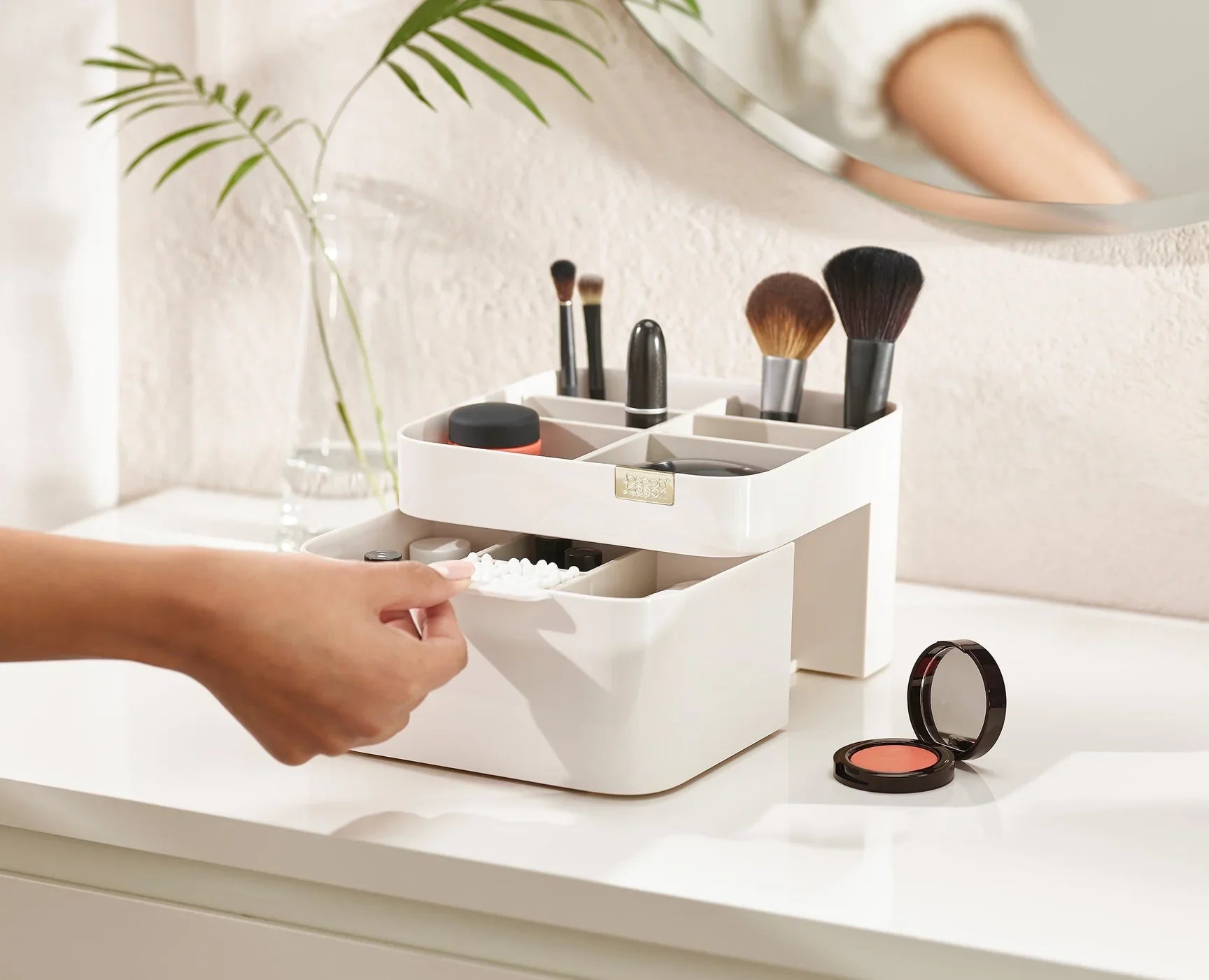 Cosmetic Organizer with Drawer by Homeportonline