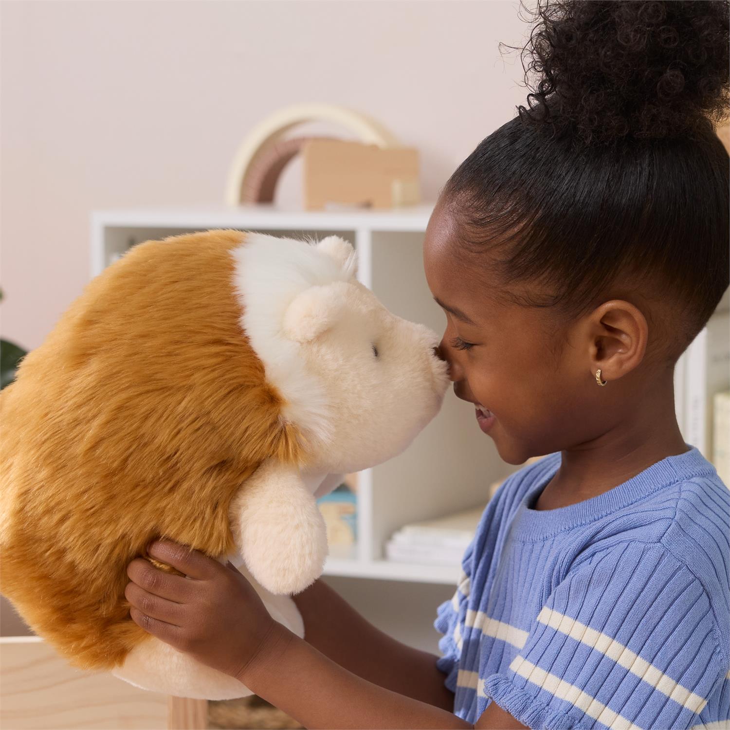 Plush Snuffles & Friends Hedgehog Tea 10" by Homeportonline
