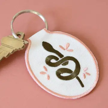 Embroidered Keychain