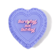 Sale!Surviving, Not Thriving Heart Candle