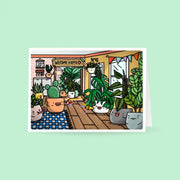 Welcome Home, Plant Greeting Card