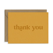 Thank You Card - Serif by Wild Lark