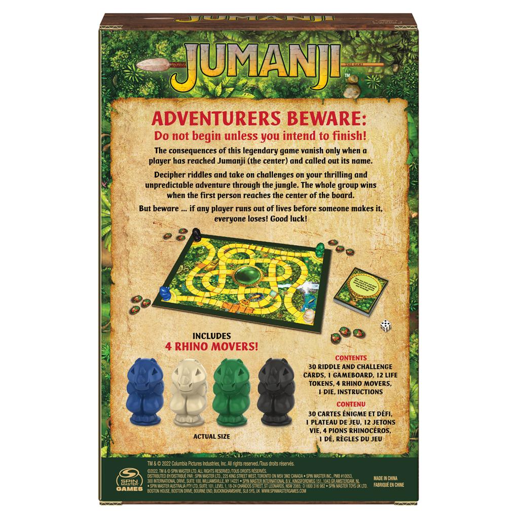 Game Jumanji Ready to Roll - Dice & Cards by Homeportonline