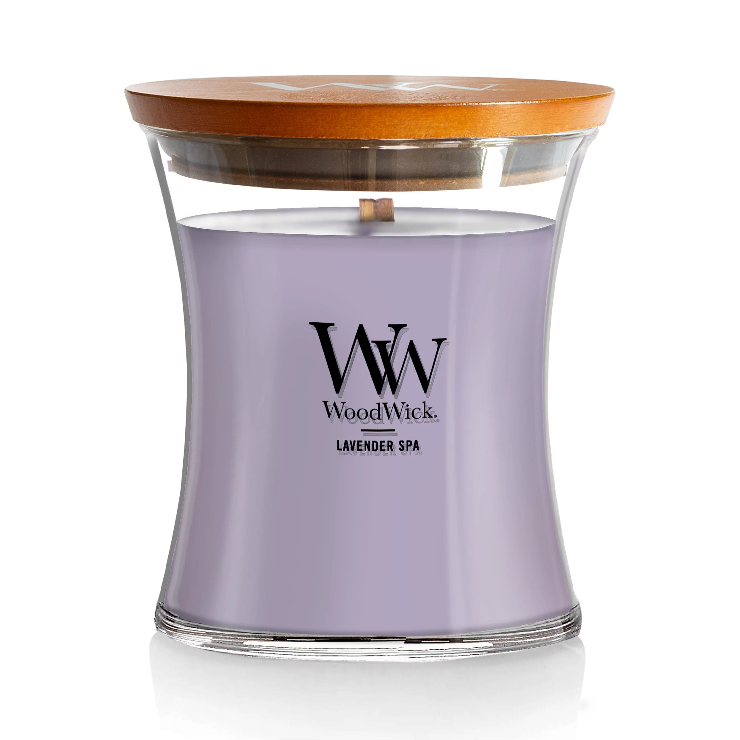 Woodwick - Medium - Lavender Spa by Homeportonline