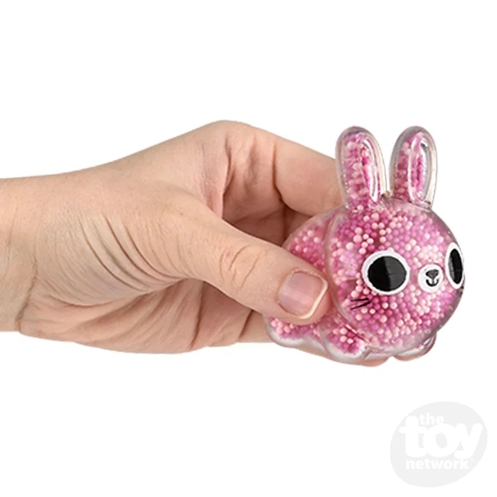 Easter Squeezy Bead Bunny Rabbit 2.5" Sold Individually by Homeportonline