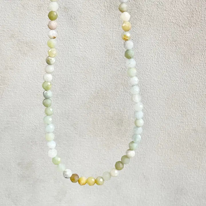Crystal Beaded Delicate Necklace