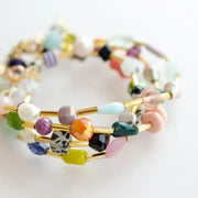 Colorful Beaded Clasp Bracelets