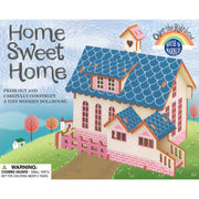 Home Sweet Home Quaint Cottage Construction Kits Wooden by Homeportonline