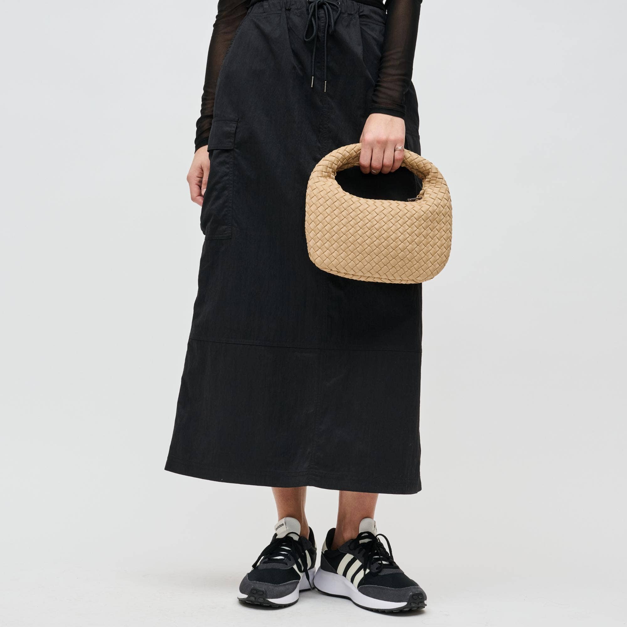 Sol & Selene Dare to Dream - Small Woven Neoprene Clutch by Dear Lucy