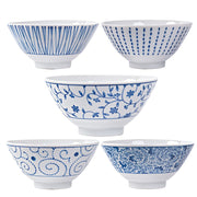 Blue And White Bowls Assorted Sold Separately by Homeportonline