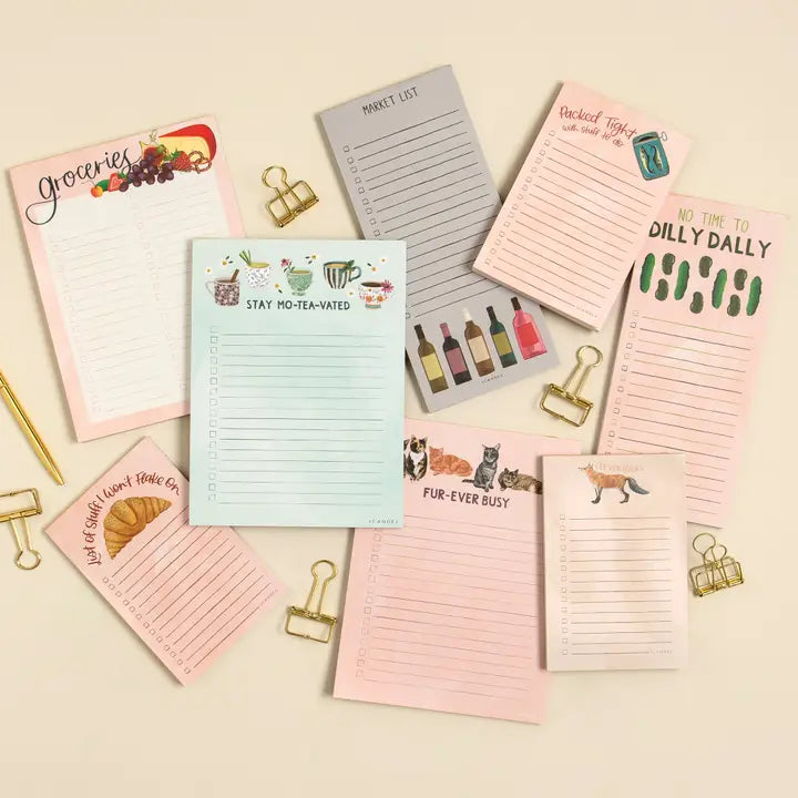Fur-Ever Busy Cats To-Do Notepad