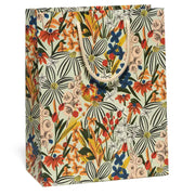 Striped Florals Gift Bag