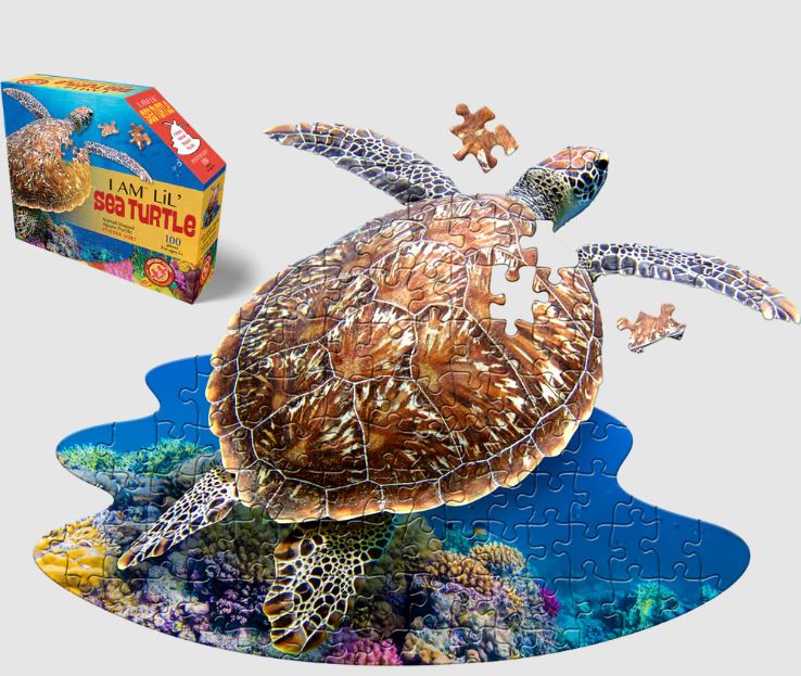 Puzzle 100 Piece I am LiL' Sea Turtle by Homeportonline