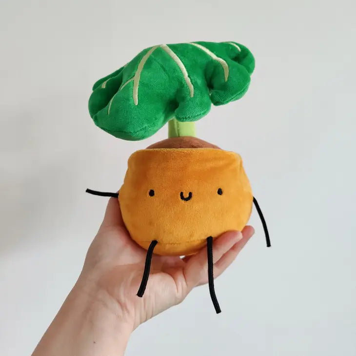 Mochie the Monstera Plant Plush by Wild Lark