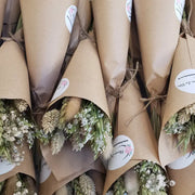 Mini Dried Flower Bouquet - Natural by Wild Lark