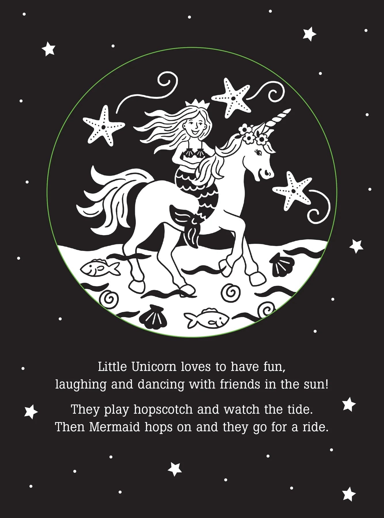 Bedtime Shadow Book Unicorn's Magical Day by Homeportonline