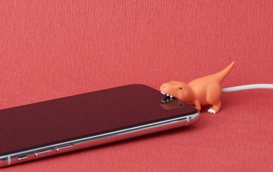 Cable Bite iPhone Dinosaur Tyrannosaurus Rex by Homeportonline