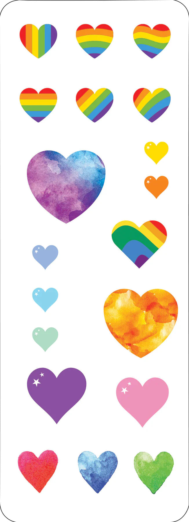 Sticker Set Hearts by Homeportonline