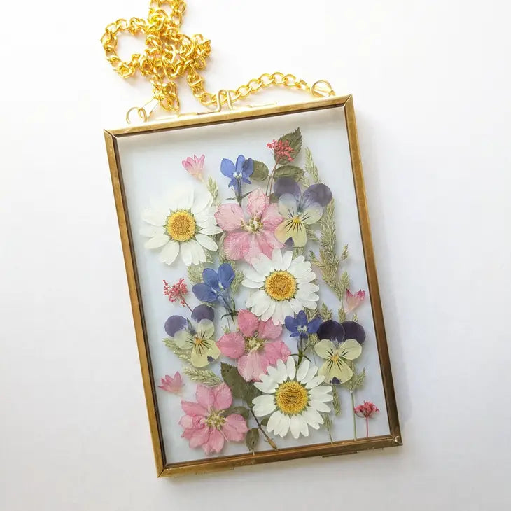 Sale!DIY Pressed Flower Frame Kits, Yellow/Pink/Purple