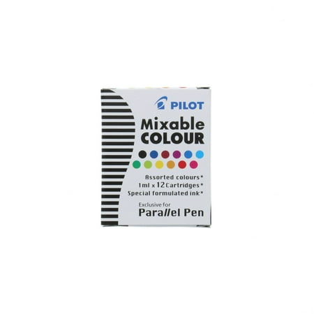 Pilot Parallel Pen Ink Refill Set  12-Colors