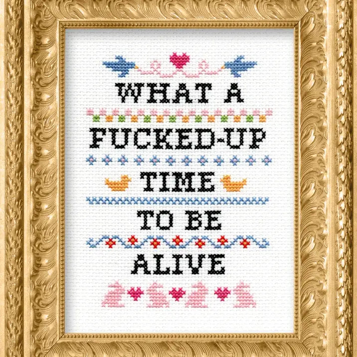 Subversive Cross Stitch Kits